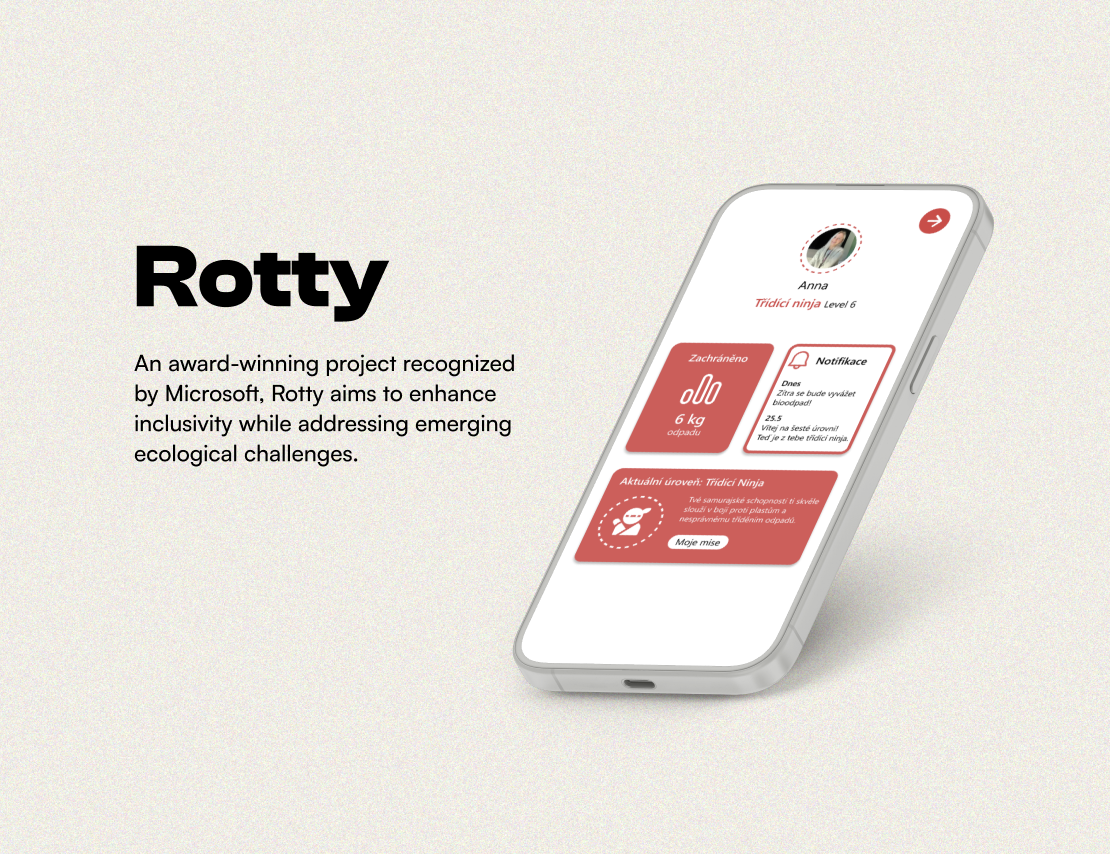 Rotty accessible food-waste assistant interface